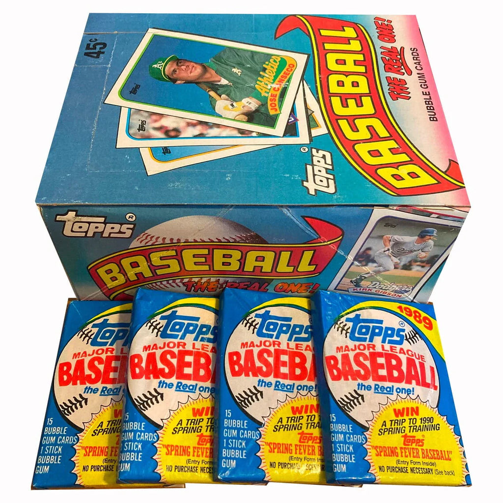 1989 Topps Baseball Trading Card Box (36 Packs) Z5615