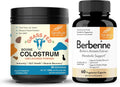 Bovine Colostrum Powder and Berberine HCL 500mg Capsules G181980