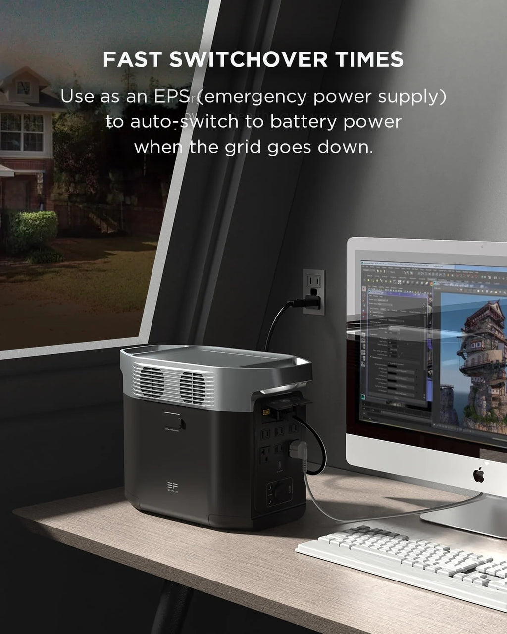 1024Wh 1800W Portable Power Station W83478
