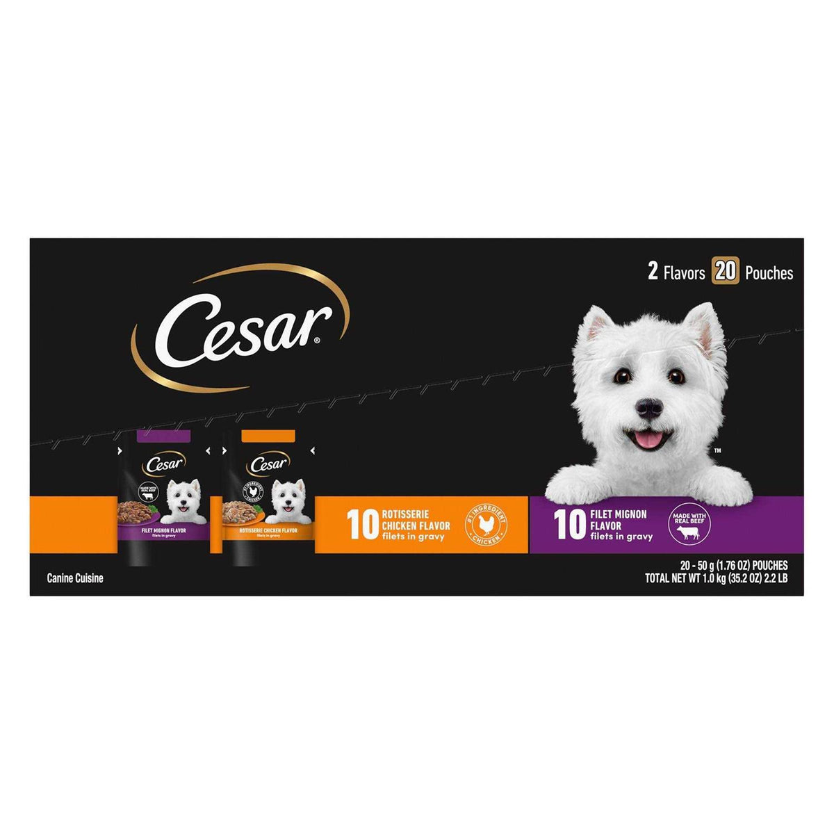 Wood-Grilled Chicken Flavor Wet Dog Food M4237