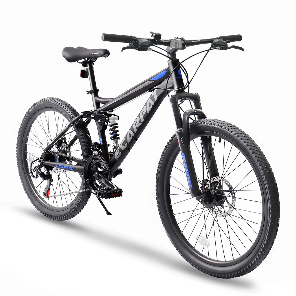 24 Inch 21-Speed Full Suspension Mountain Bike T3762