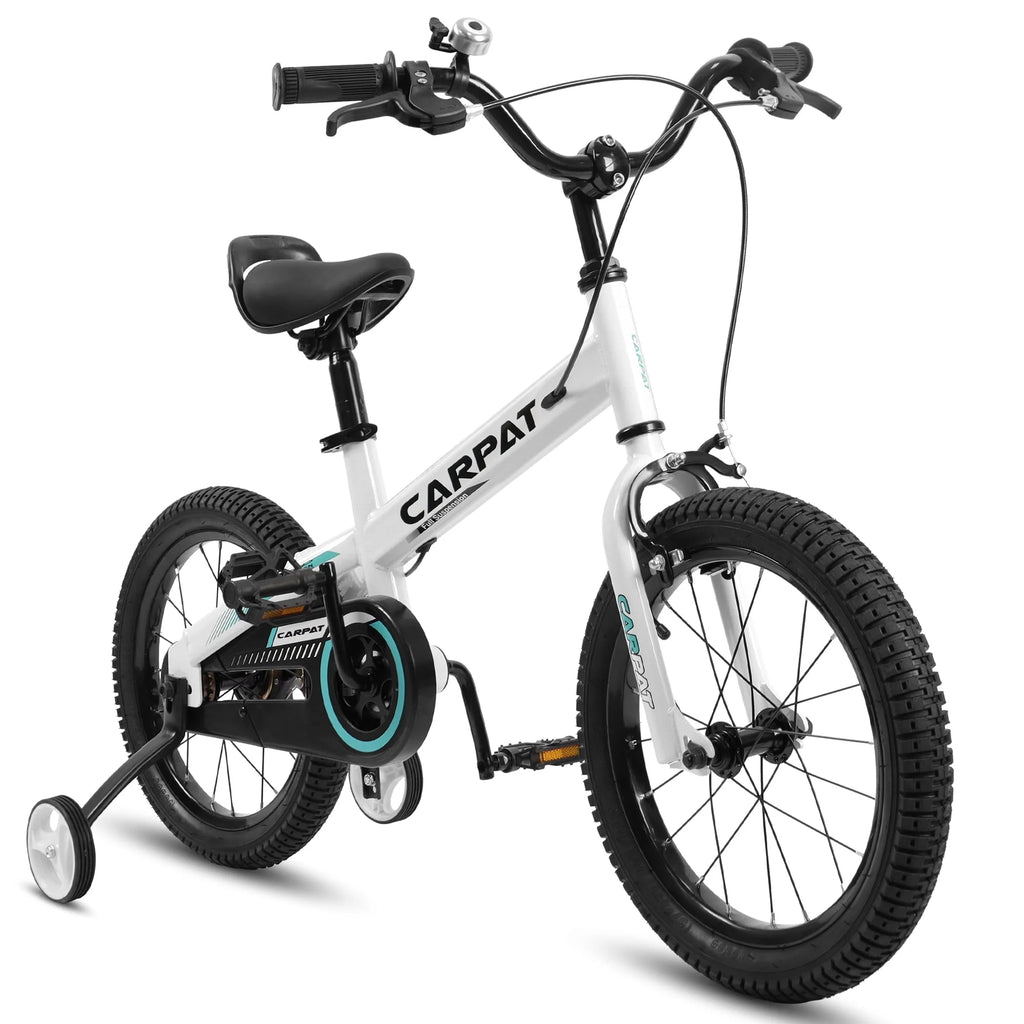 14 16 Inch Toddler Bike with Training Wheels Black W6281