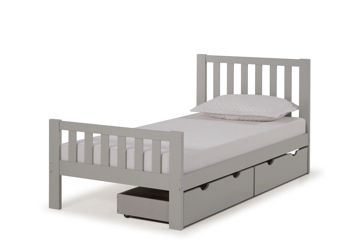 Twin Bed with Storage Drawers R92804