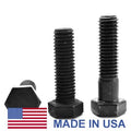 7/8 inch-9 x 1 3/4 inch Grade 8 Hex Cap Screw Alloy Steel Black Oxide Pk 40 D4380