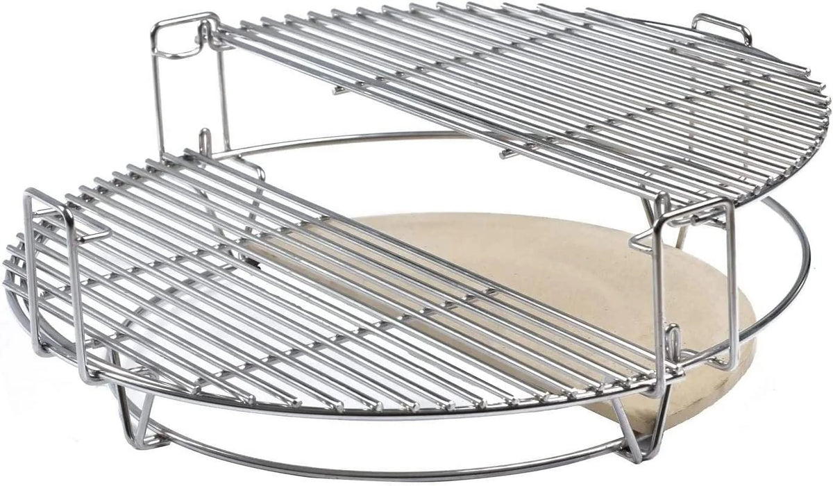 Flexible Cooking System for 21-Inch Kamado Grill & Smoker S143