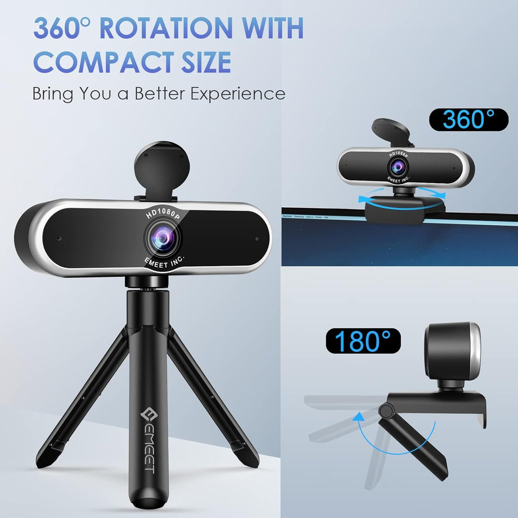1080P Auto Focus Webcam with Microphone M950348