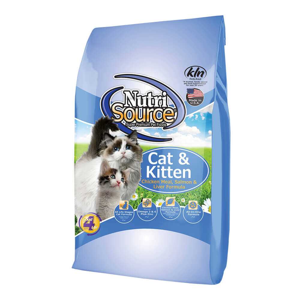 Chicken Salmon Liver Dry Cat & Kitten Food W89760
