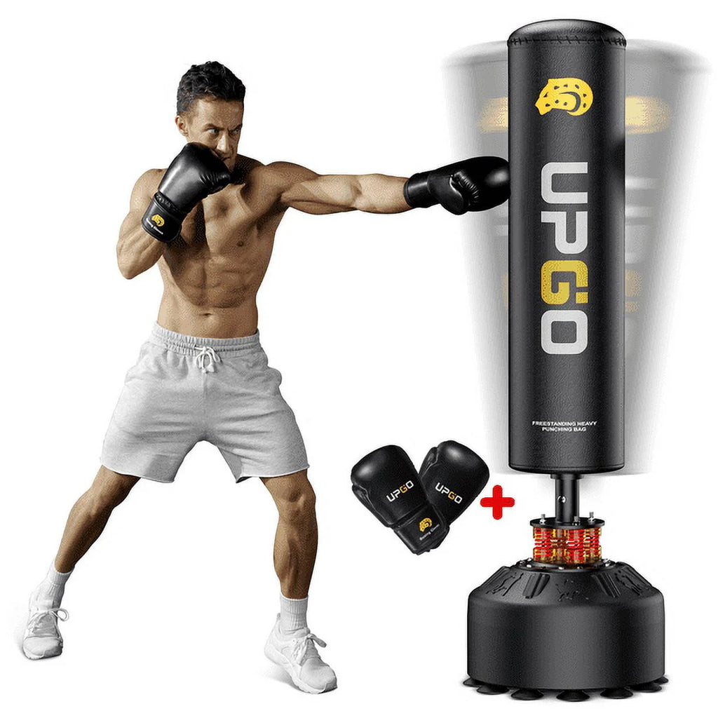 Freestanding Punching Bag with Boxing Gloves F834