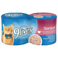 Wet Senior Cat Food with Whitefish & Tuna in Sauce J3017