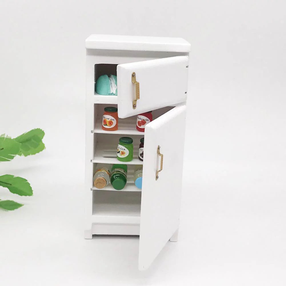 White Mini Refrigerator T293