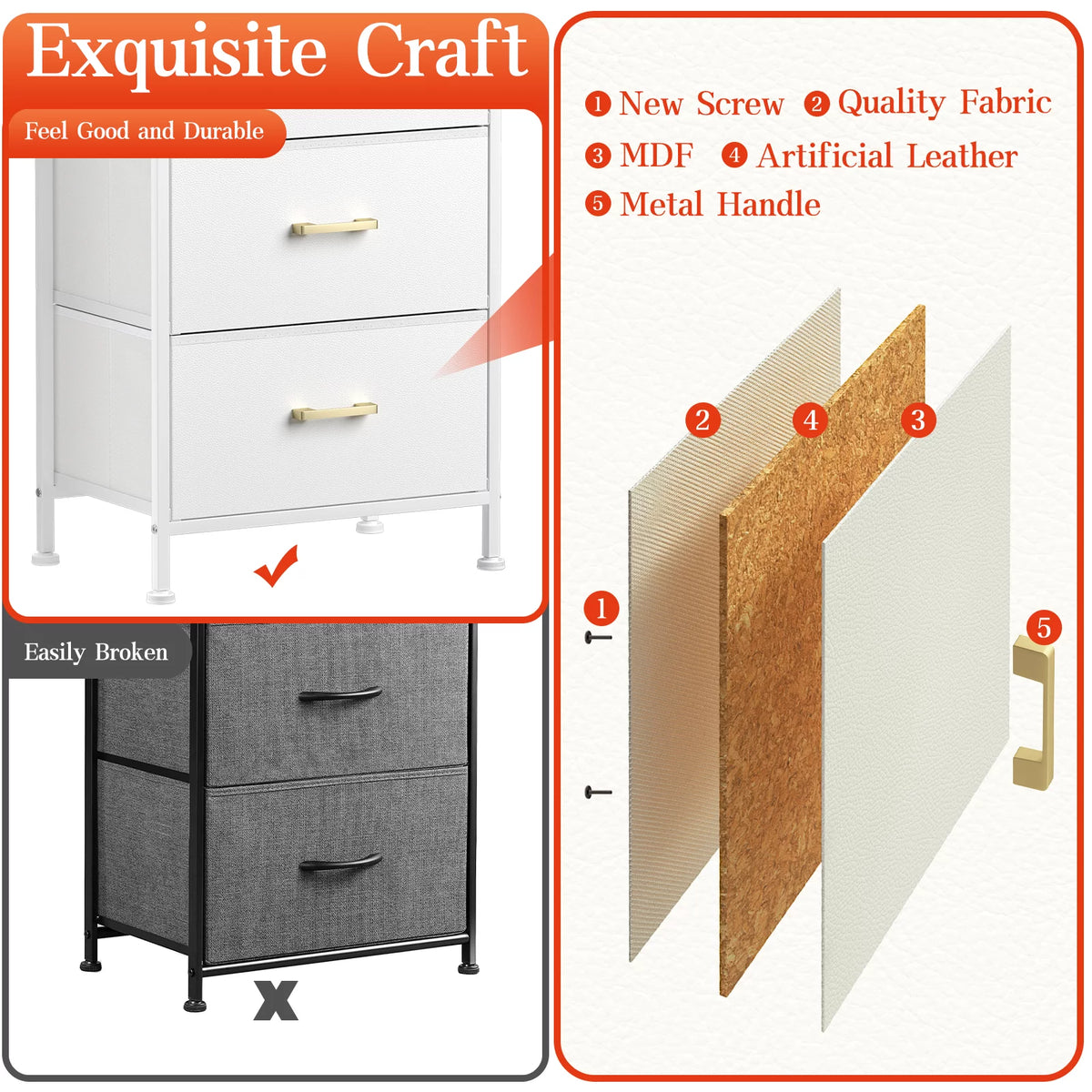 3 Drawer Nightstand Z97865