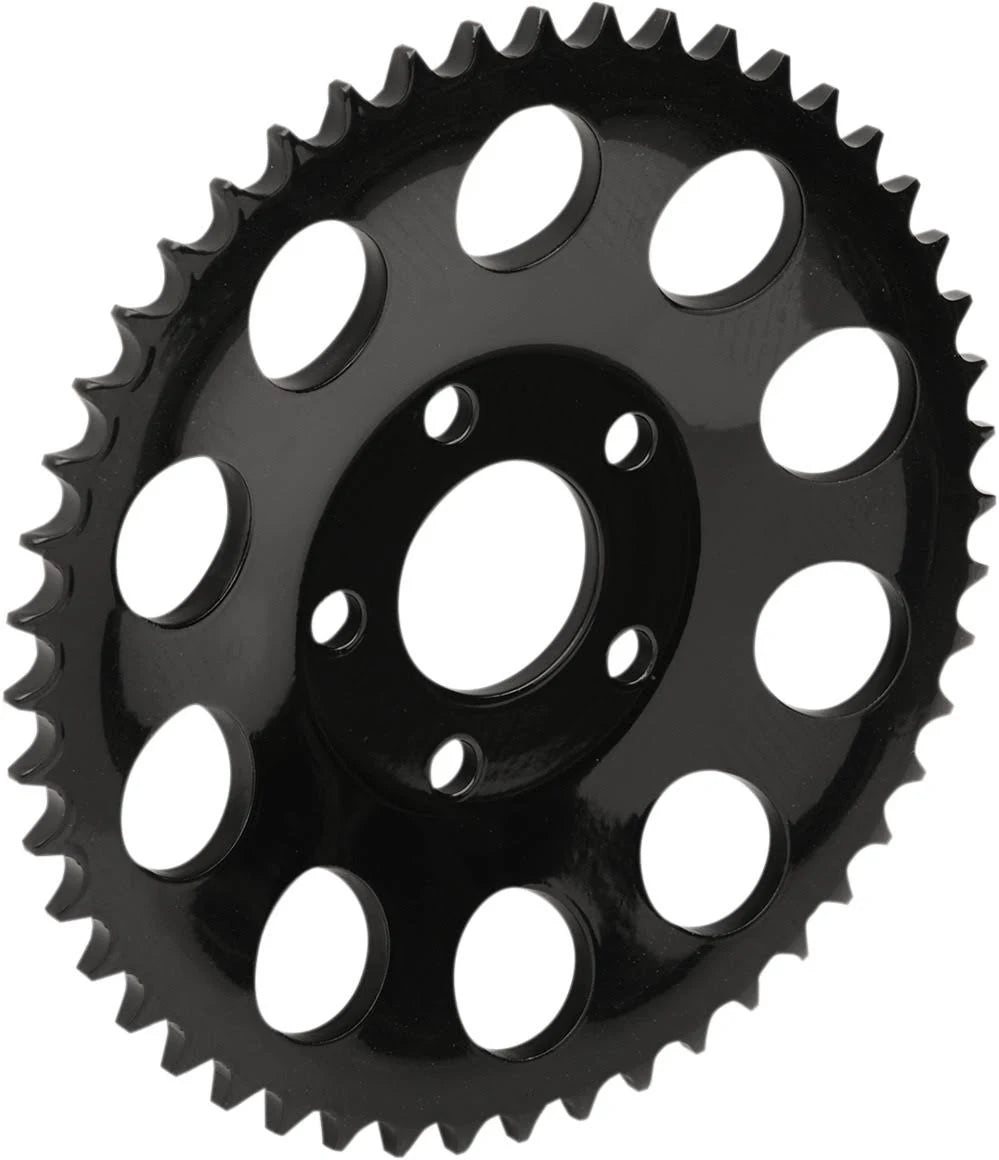 Carbon Steel 48T Drive Sprocket Gloss Black Offset 0.46x22 M674802