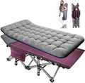 Camping Cot with Detachable Mattress and Carry Bag T919