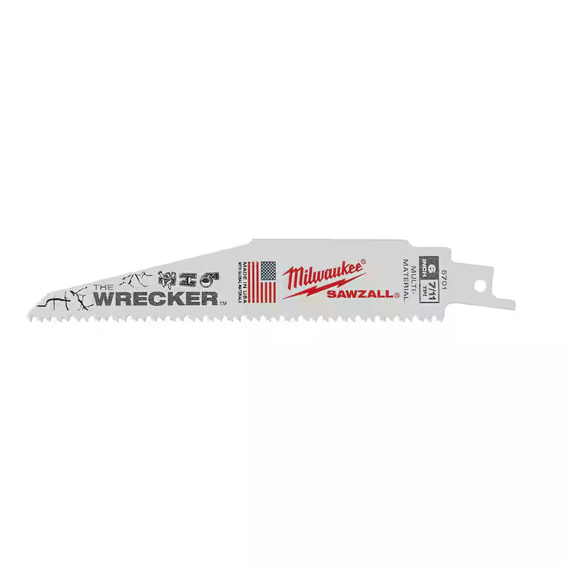 7/11 Teeth per in. Reciprocating Saw Blades 100 Pack K2194