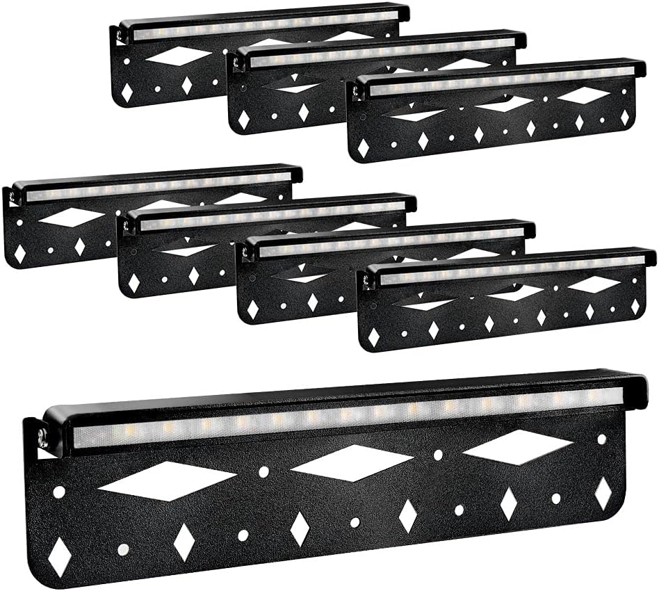 12V Low Voltage 3W LED Hardscape Lighting 8-Pack Q71490