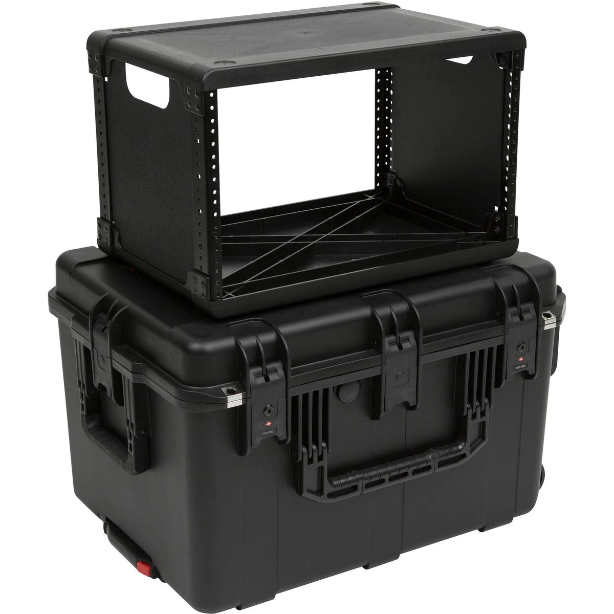 Black 6U Rack Case V9821