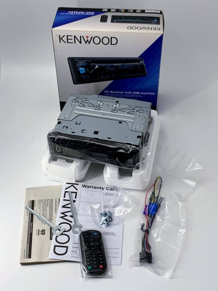 Single DIN In-Dash USB Aux Car Stereo Receiver P8736