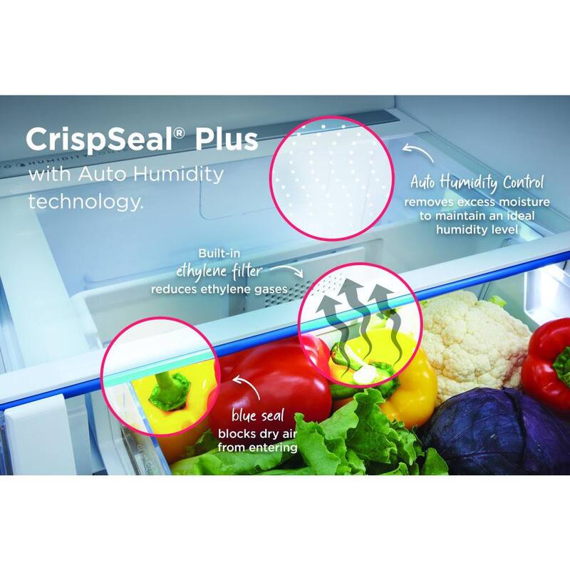 Counter Depth French Door Refrigerator in Stainless Steel Q855551