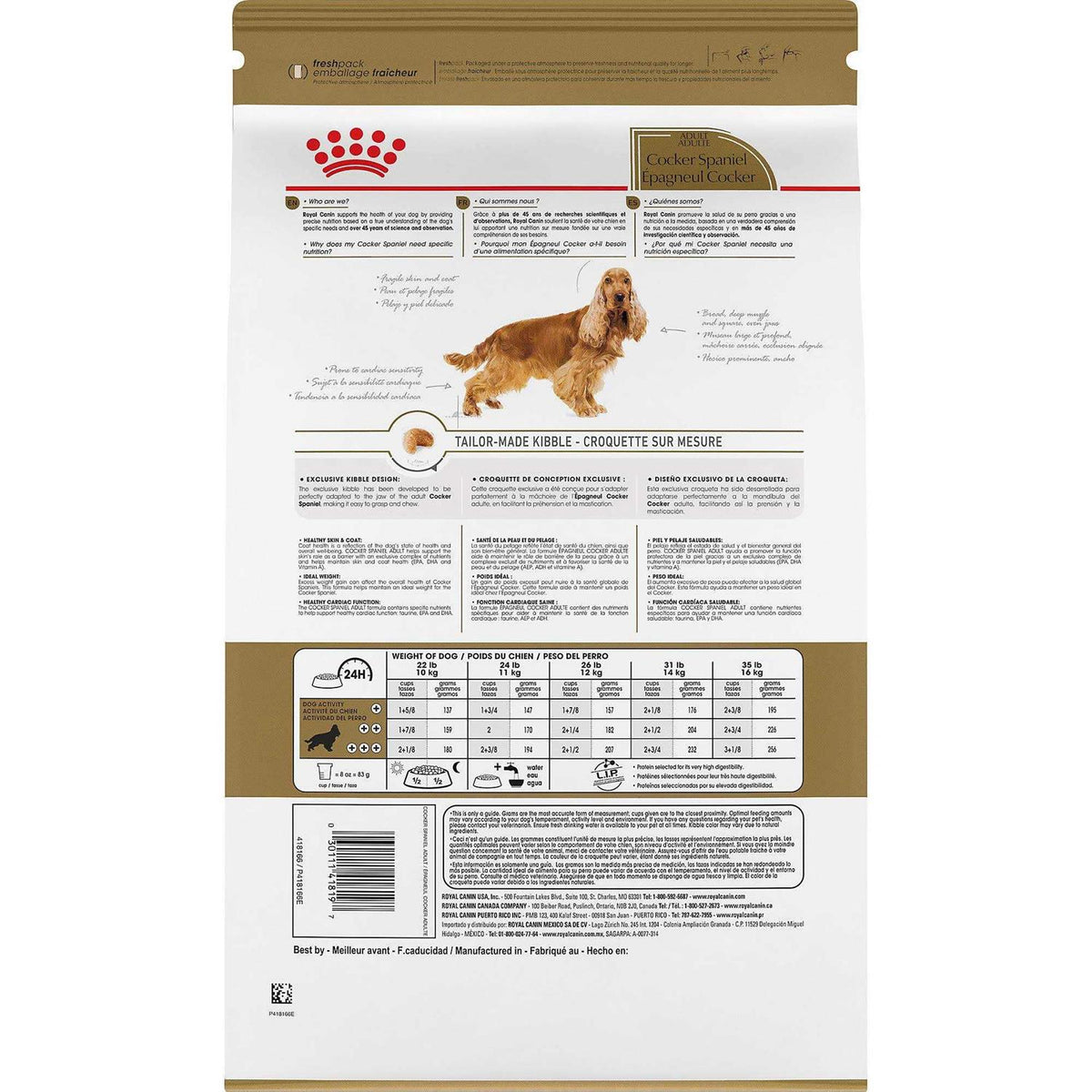 Adult Dry Dog Food D731015