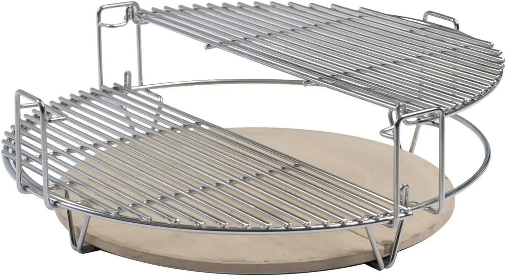 Flexible Cooking System for 21-Inch Kamado Grill & Smoker S143