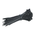 UV-Resistant Black Cable Ties 100-Pack I53591