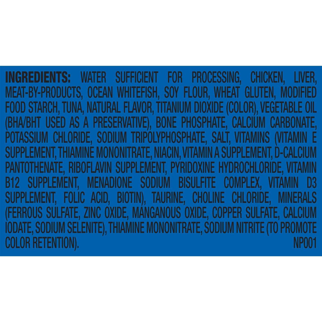 Wet Senior Cat Food with Whitefish & Tuna in Sauce J3017