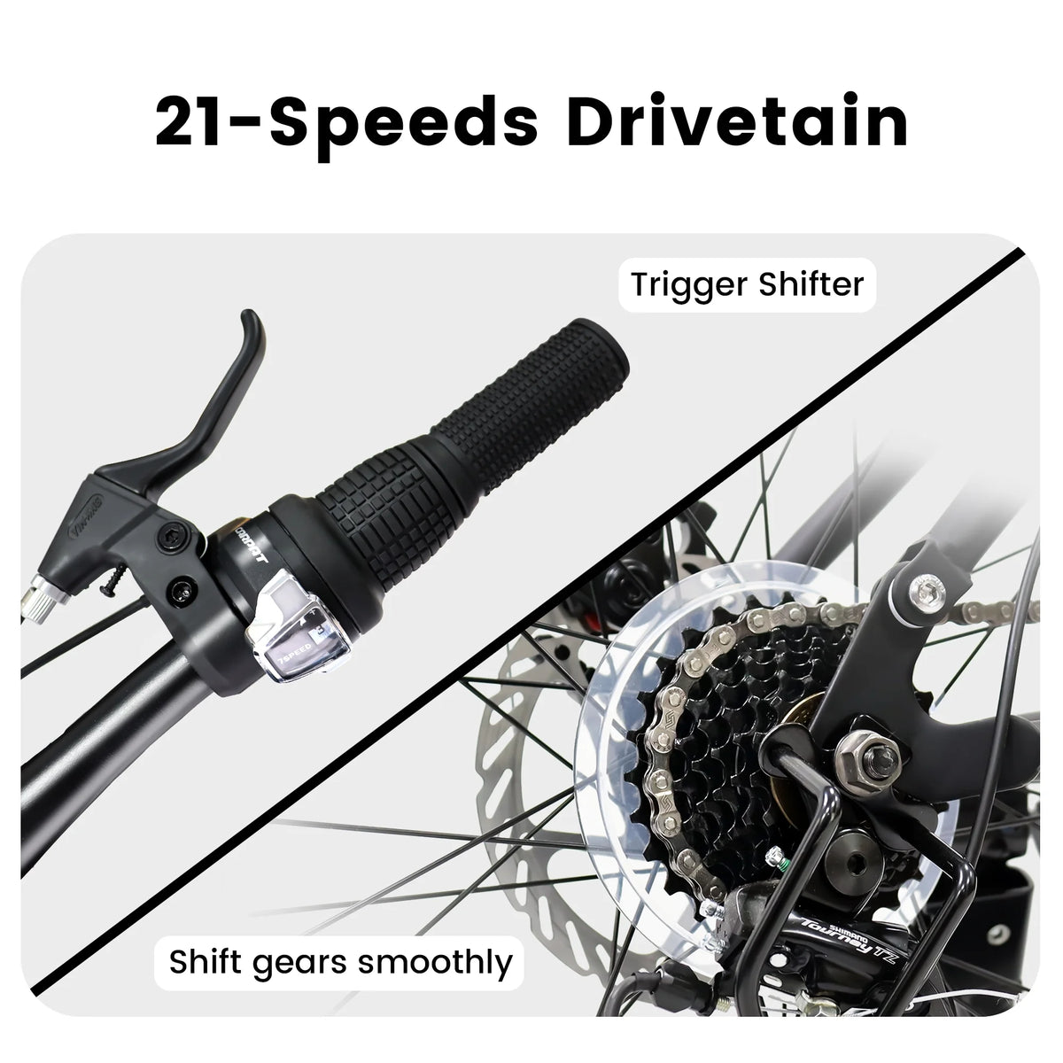 24 Inch 21-Speed Full Suspension Mountain Bike T3762