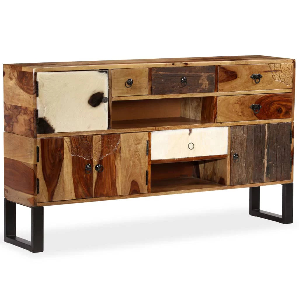 Solid Sheesham Wood Sideboard E1195