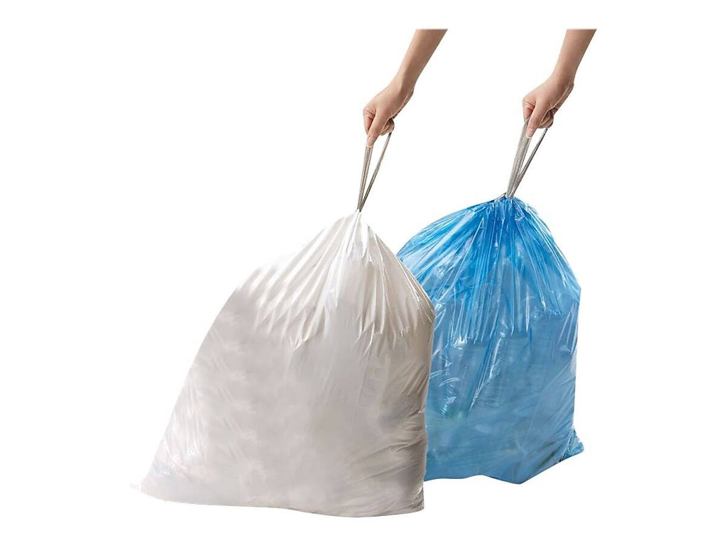 Trash Can Liner Drawstring 11.9 gal Plastic Pack of 3 K207