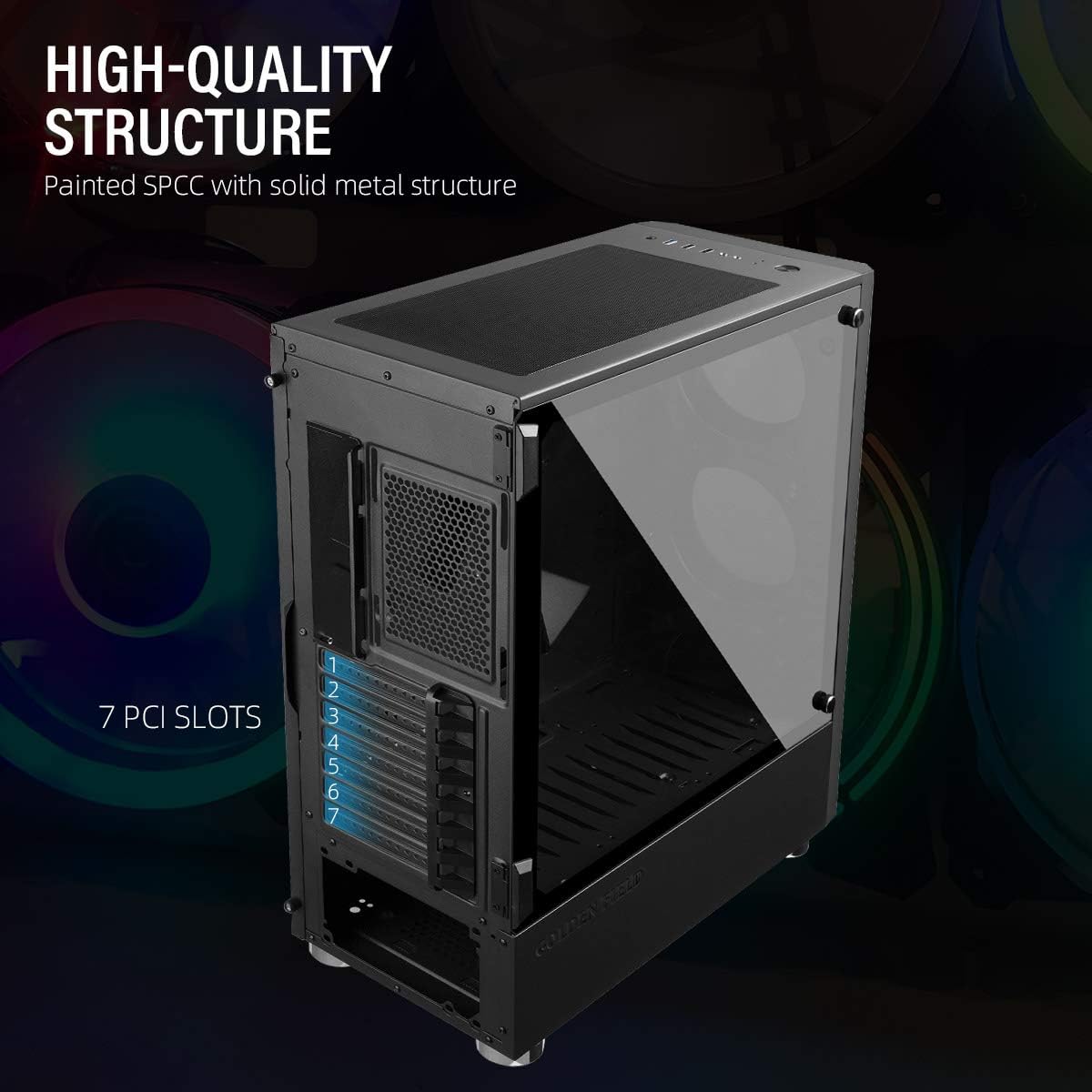 ATX Gaming PC Case with Side Window O404