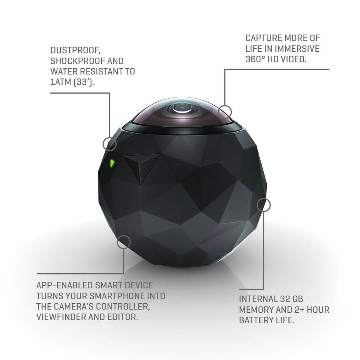 Action Camera - Black T460242