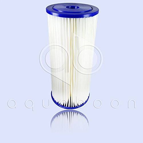 5 Micron 10x22 Pleated Sediment Water Filter Cartridge G535