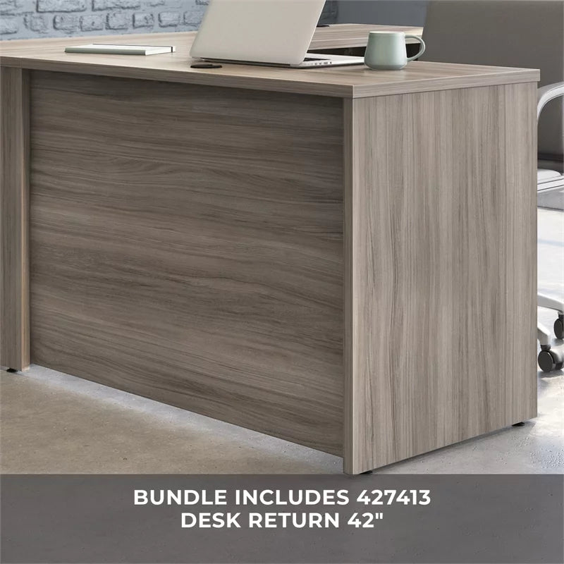 Engineered Wood 72"x36" Desk with Return A2647