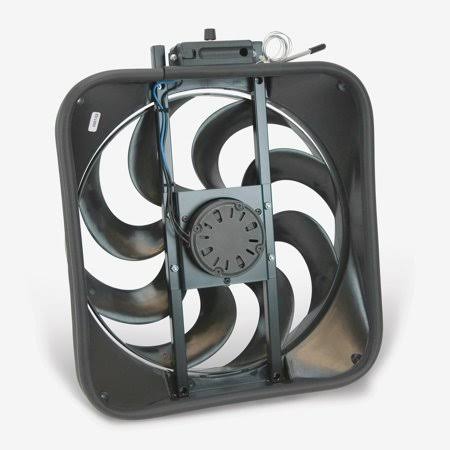 Black Electric Fan Blade V328