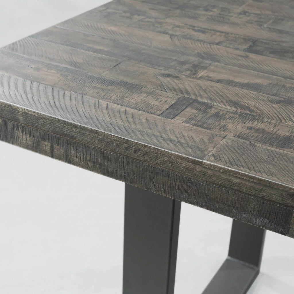 7 Piece Dining Set in Dark Walnut V687