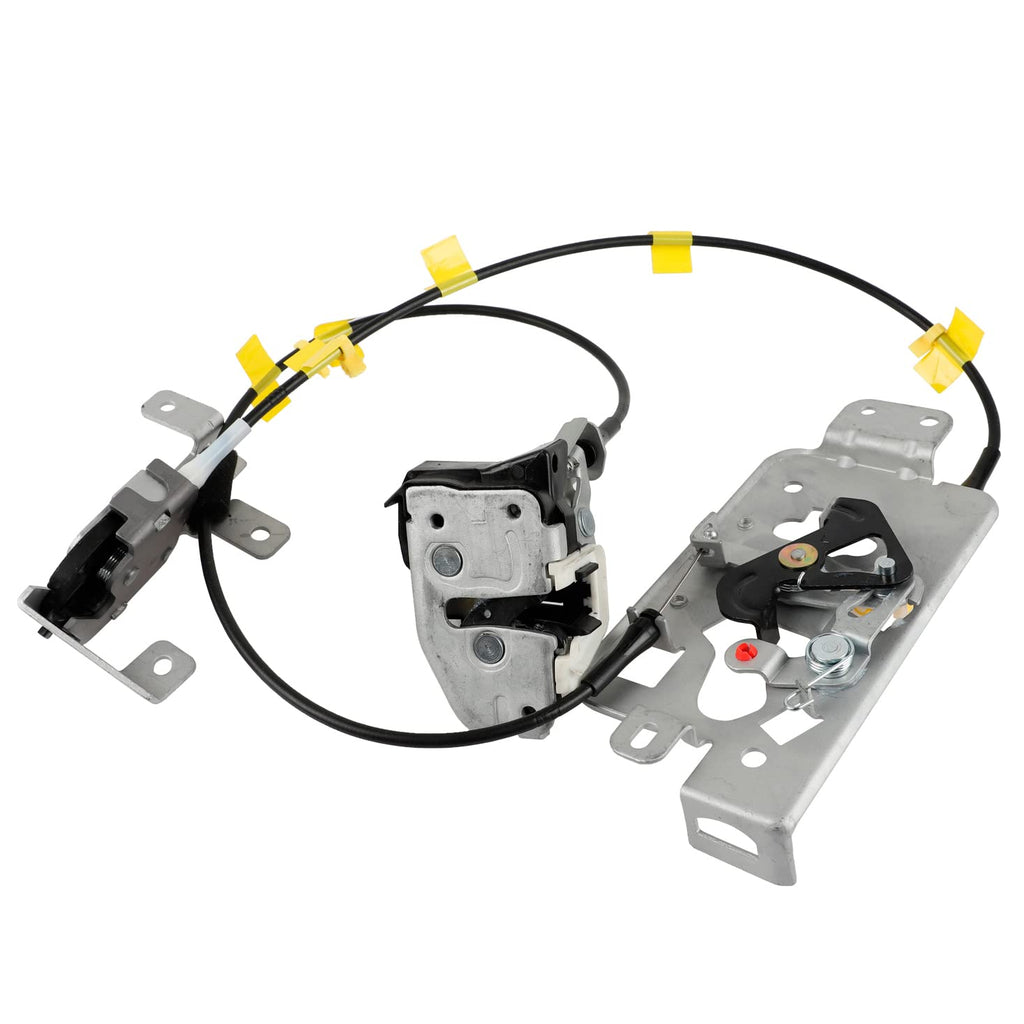 Left Driver Side Rear Door Lock Latch & Cable Pack of 2 D2482