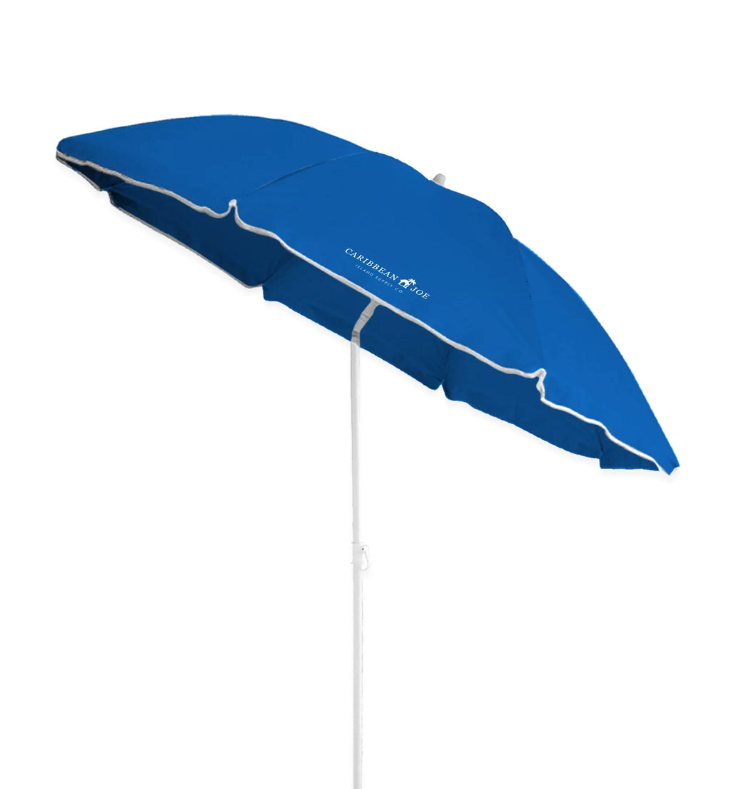 6' Beach Umbrella with UV Protection and Case W2091