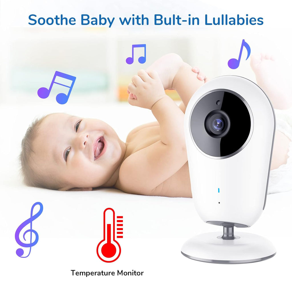 Video Baby Camera Monitor, No WiFi, Night Vision, 2 Way Audio Q47577