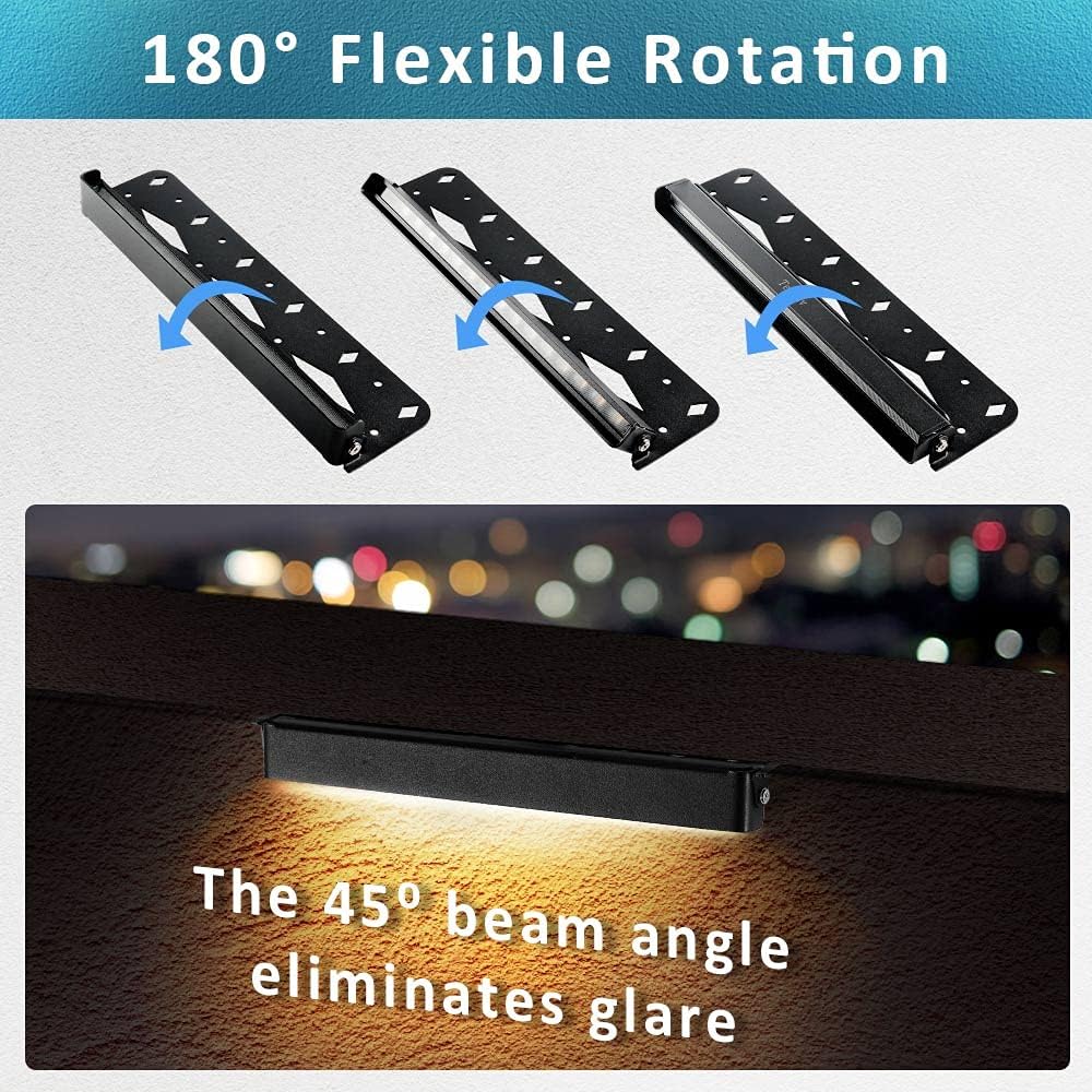 12V Low Voltage 3W LED Hardscape Lighting 8-Pack Q71490