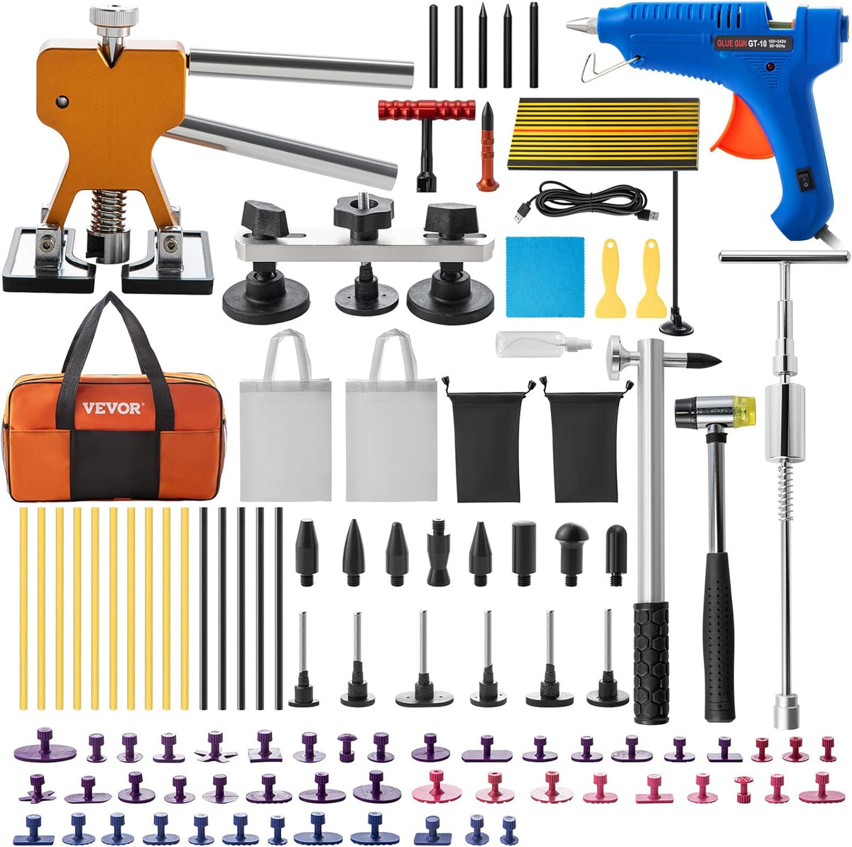 98 Pcs Paintless Dent Repair Kit G140906
