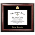 Purdue University Gold Embossed Diploma Frame F661