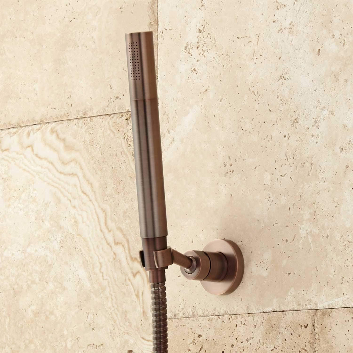 Thermostatic Shower System with Rainfall Shower Head and Hand Shower B75794