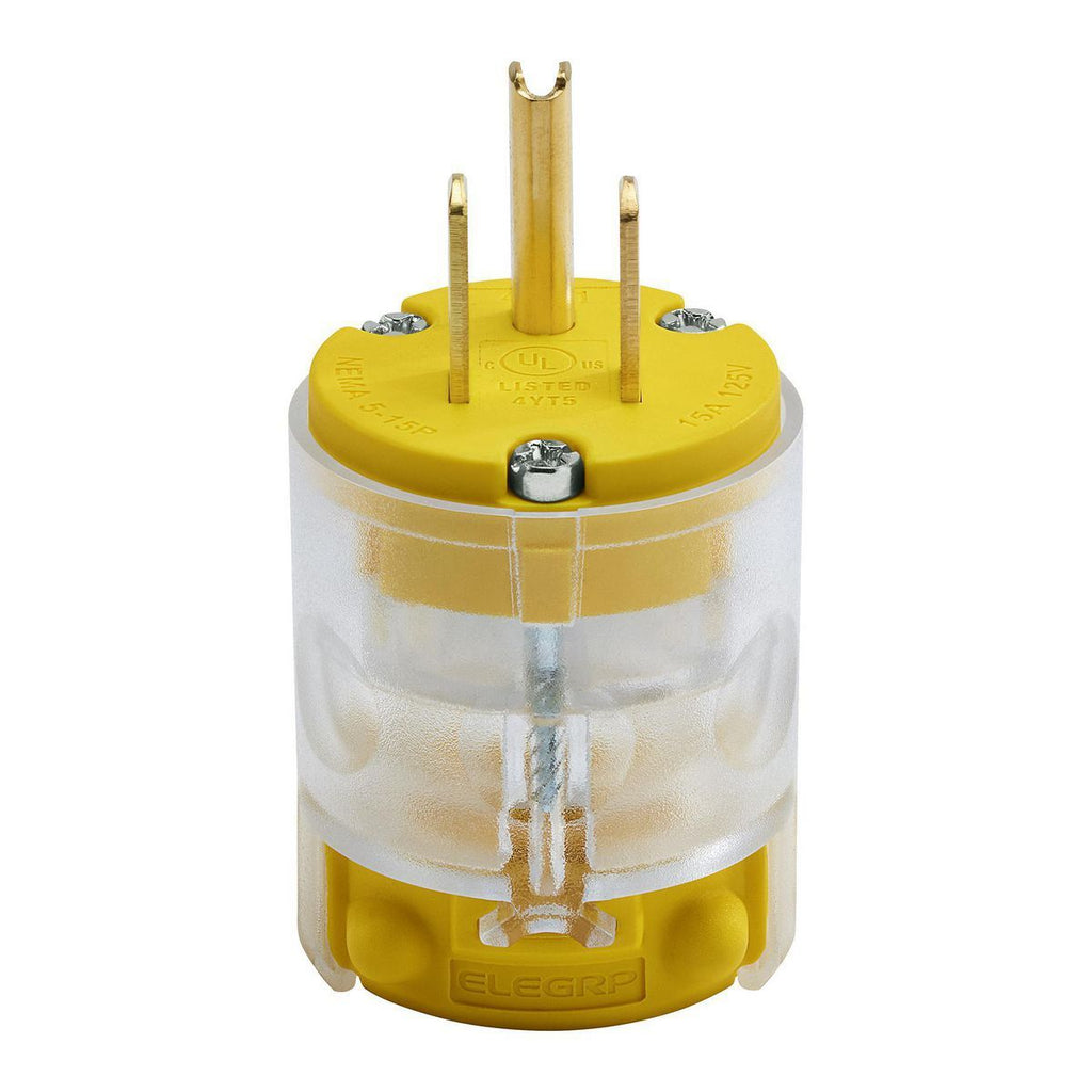 125V 15 Amp 12-18 AWG Male Plug A871044