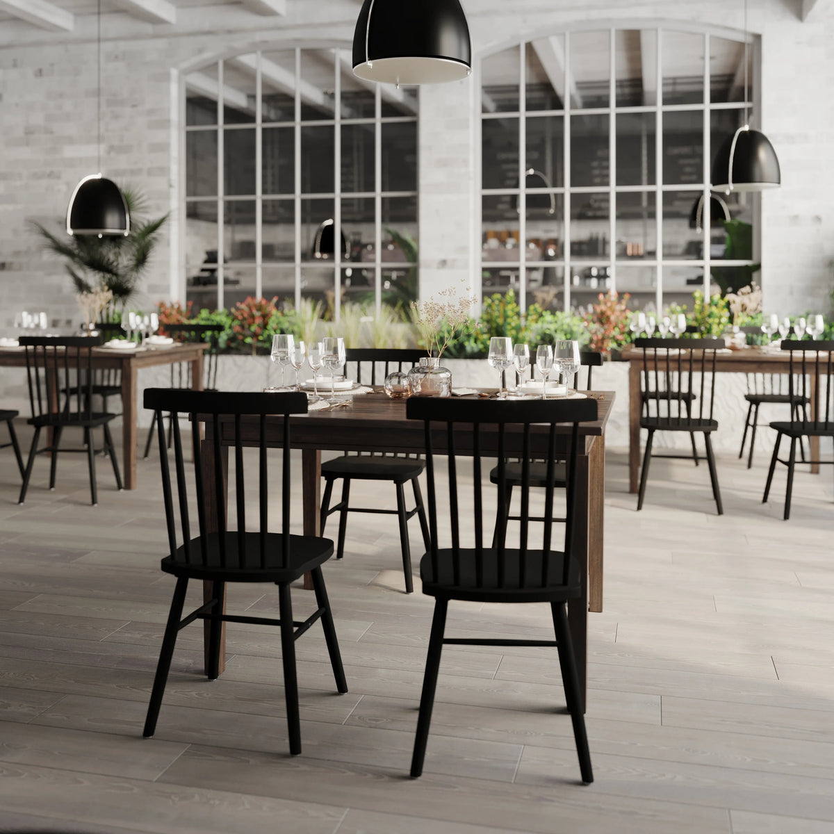 47" Solid Wood Dining Table P460