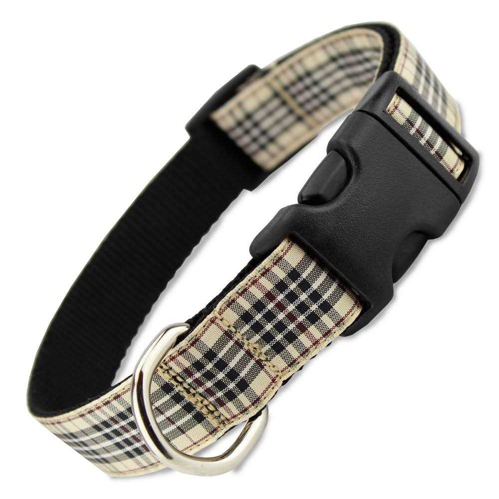 Plaid Dog Collar G113