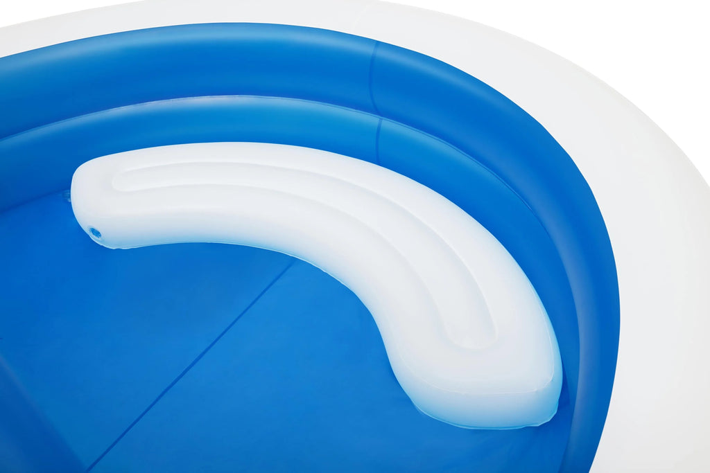 7'11 x 55 Inflatable Round Kiddie Pool with Sunshade X230