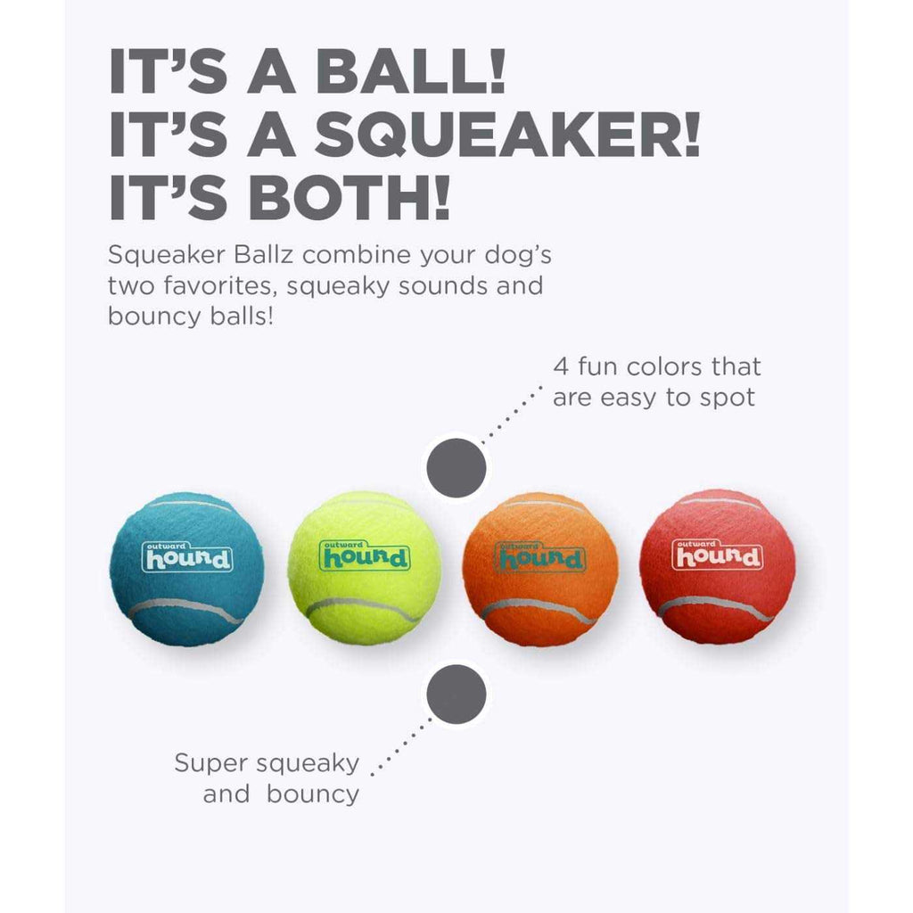 Squeaker Ballz Dog Toy A280