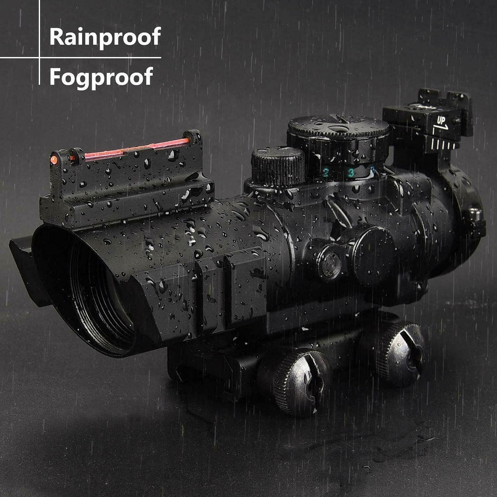 4x32 Red/Green/Blue Illuminated Mil-Dot Reticle Scope H260