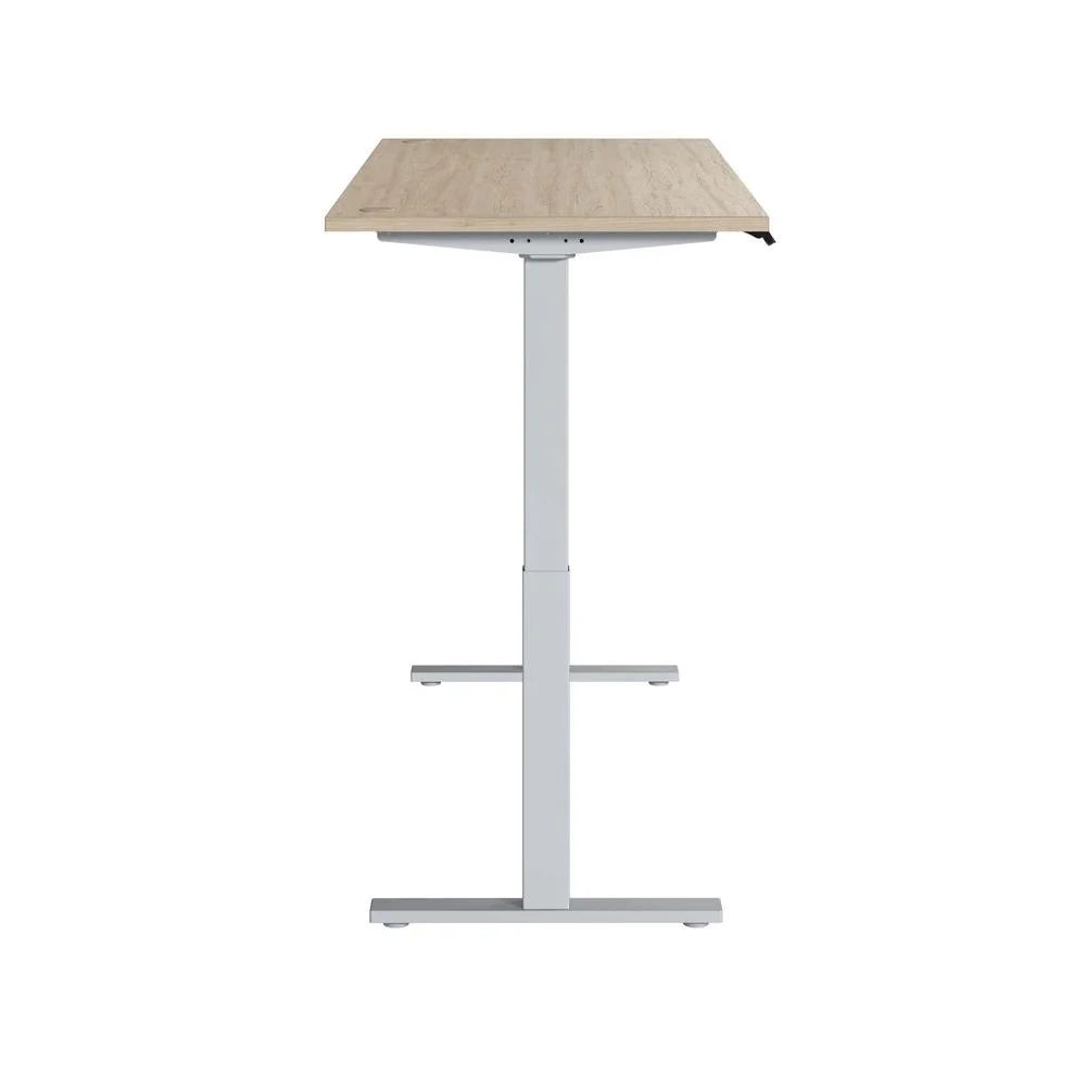 72W Adjustable Standing Desk in Natural Elm Z491215