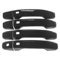 Gloss Black Door Handle Covers Z810